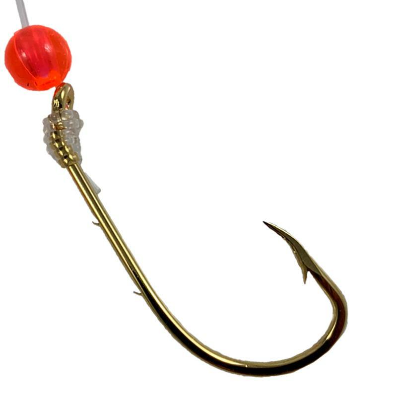 Tide Rite Mono Snelled Hooks 6pk for Porgy & Seabass