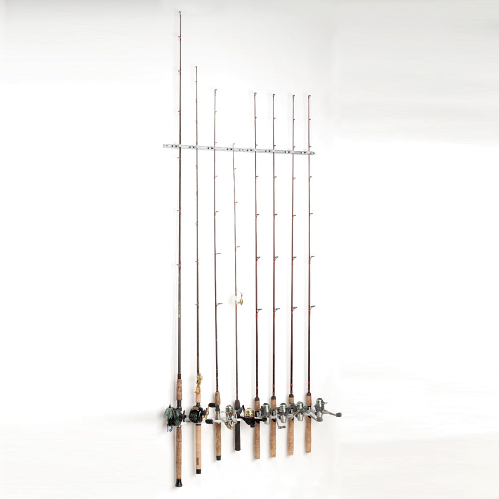 du-bro fishing rod holders Du-Bro 1083 Trac-A-Rod Plus Fishing Rod Rack