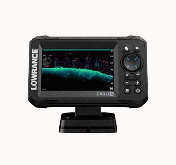 Lowrance Eagle 5 Combo - Splitshot Tansducer w/C-Map Charts