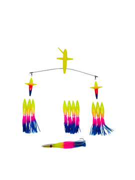 ChatterLures 19" Side Tracker - 9" Floating Bulb Squid