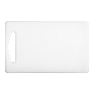 Cutting Board 10" x 6" x 3/8" - White Polyethylene - 0