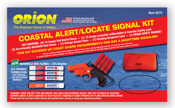 Orion #275 Coastal Alert/Locate Signal Kit in Neoprene Floating Case