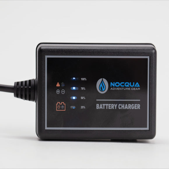 NOCQUA Pro Battery Charger w/LED Indicator