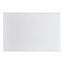Cutting Board 18" x 12" x 1/2" - White Polyethylene-2