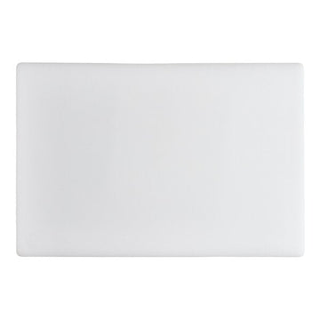 Cutting Board 18" x 12" x 1/2" - White Polyethylene - 0