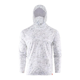 Buy squall-camo Grundens Tough Sun Masked Hoodie