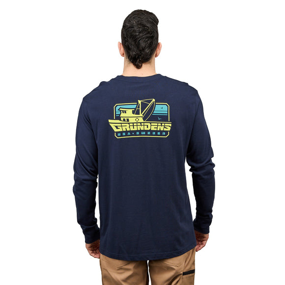 Grundens Commercial Boat LS T-Shirt