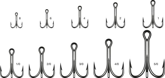 VMC O'Shaughnessy 4X Treble Hooks