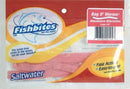 Fishbites Bag O' Worms Fast Acting Bloodworm Alternative Red - 3ct 1/4"x12"-2