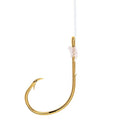 Eagle Claw 9212C1H Gold Circle Baitholder Striped Bass 18" Snelled Hooks 5pk-2