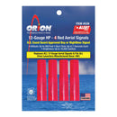 Orion 12-Gauge High Performance Red Meteor Flares 4pk-3
