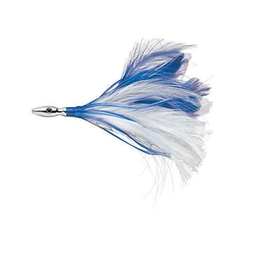 Williamson Flash Feather 4" Rigged w/4ft 80lb Mono and 3/0 Hook - 0