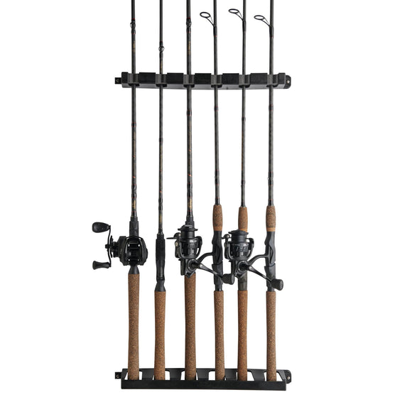Berkley Vertical 6 Rod Rack - Black