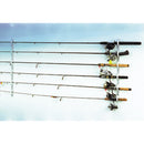 Du-Bro 1080 Trac-A-Rod Set 2' Holds 6 Rods Silver Trac / White Holders-4