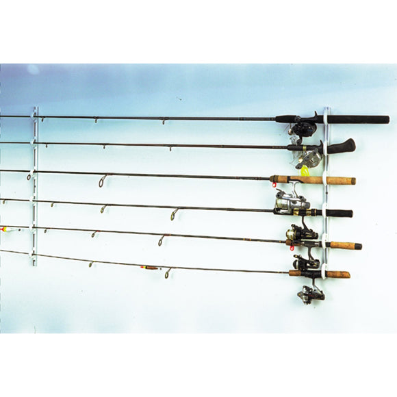 Du-Bro 1080 Trac-A-Rod Set 2' Holds 6 Rods Silver Trac / White Holders