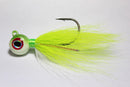 OG Jigs - Big Eye Bucktail Chartreuse/Pearl White-2