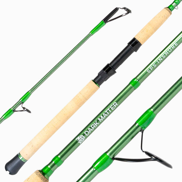 Dark Matter SPS 7ft Inshore Spinning Rods - Med/Heavy Action (10-20lb Mono - 1/2-1.25oz Lure Weight)