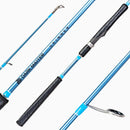 Dark Matter John Skinner 1pc Jig & Bounce Metallic Blue Spinning Rod-1