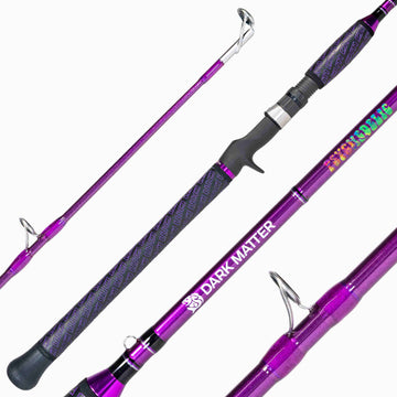 Buy purple Dark Matter 7ft Psychedelic X 15-40lb Casting Rod