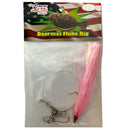 Run Off Lures Hi/Lo Doormat Fluke Rig w/Hair-5