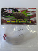 Run Off Lures Hi/Lo Doormat Fluke Rig w/Glow Squids-4
