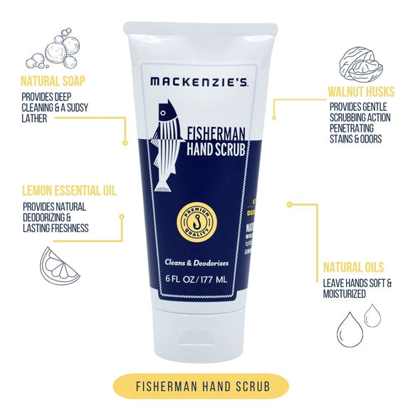 MacKensie's Fisherman Hand Scrub 6 FL OZ