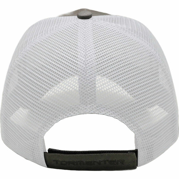 Tormenter Hat - Gray w/White Mesh