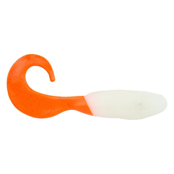 Buy glow-orange Berkley Gulp! Alive!® Saltwater Swimming Mullet - Pint 4 x 7 Container
