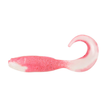 Buy pearl-white-pink-tail Berkley Gulp! Alive!® Saltwater Swimming Mullet - Pint 4 x 7 Container
