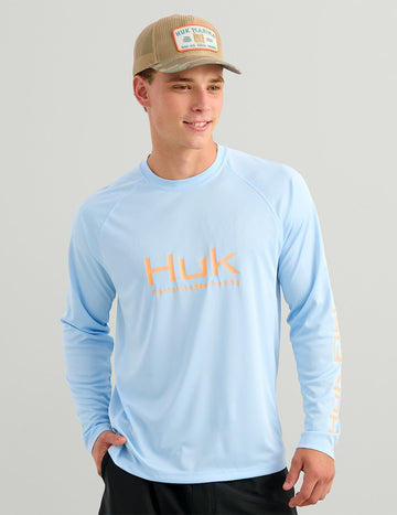 Huk Pursuit Long Sleeve Performance Crew
