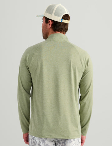 Huk Airweight Heather 1/4 Zip - 0