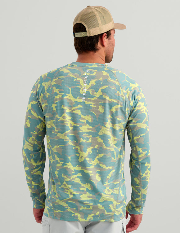Huk Icon Printed Performance Crew