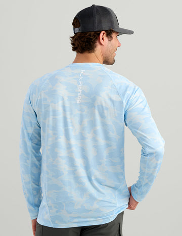 Huk Icon Printed Performance Crew - 0