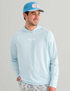 Huk Airweight Long Sleeve Performance Hoodie