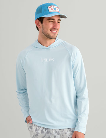 Huk Airweight Long Sleeve Performance Hoodie