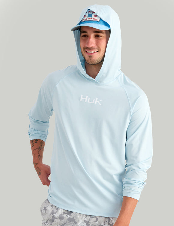 Huk Airweight Long Sleeve Performance Hoodie