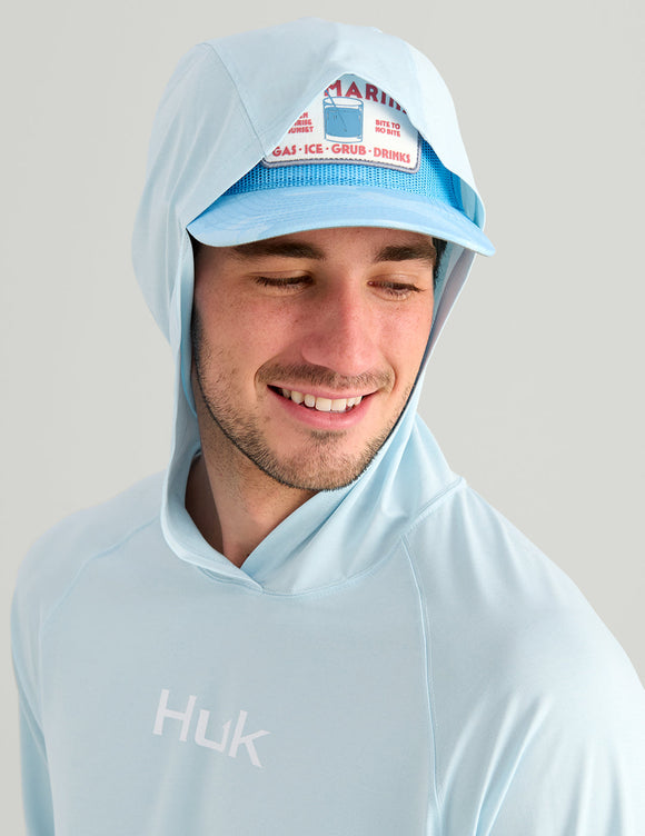 Huk Airweight Long Sleeve Performance Hoodie