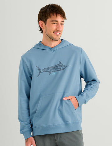 Huk Edisto KC Back to Basics Terry Hoodie