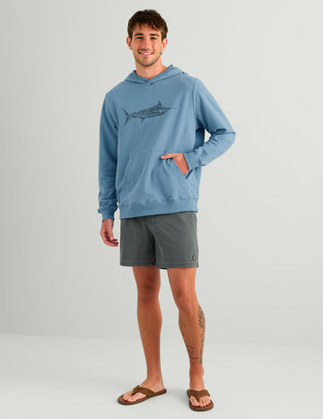 Huk Edisto KC Back to Basics Terry Hoodie - 0
