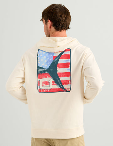 Huk Edisto KC Americana Terry Hoodie