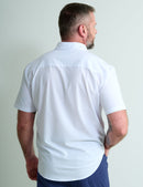 Huk Kona Button Down - White Boat Drinks-6