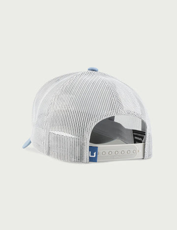 Huk Stacked U Trucker Hat - 0