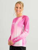 Huk Womens Pursuit Performance Crew-9
