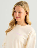 Huk Women's Edisto Coastal club Terry Crew-3