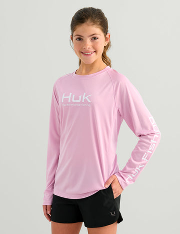 Buy oleander Huk Kids Pursuit Performance Crew
