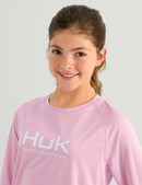 Huk Kids Pursuit Performance Crew-7