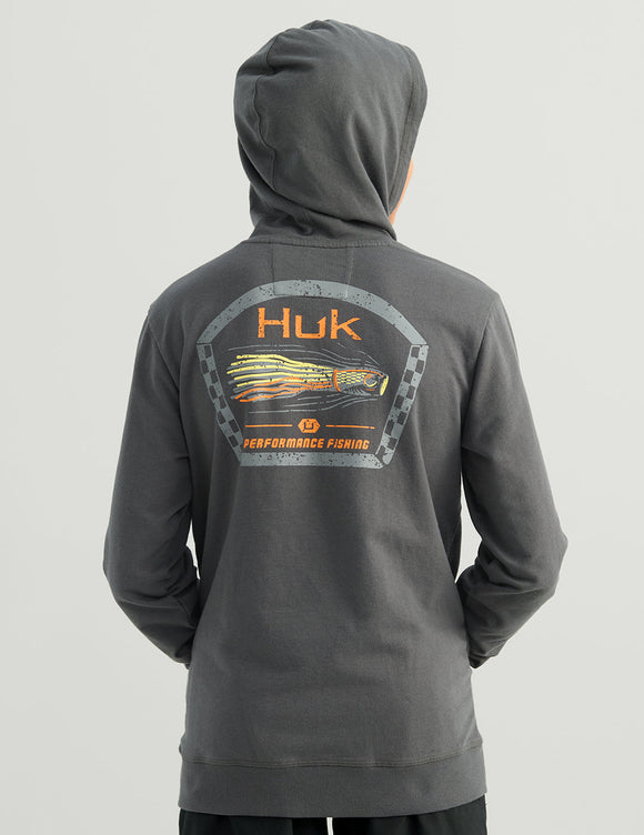 Huk Kids Edisto Fast Badge Terry Hoodie