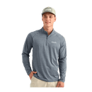 Huk Airweight Heather 1/4 Zip-1