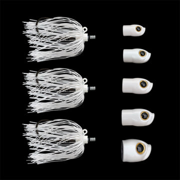 Stack Tackle Screwy Jig Head w/Skirts 5/0