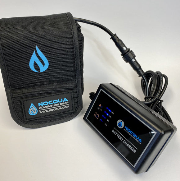 NOCQUA Pro Battery Charger w/LED Indicator